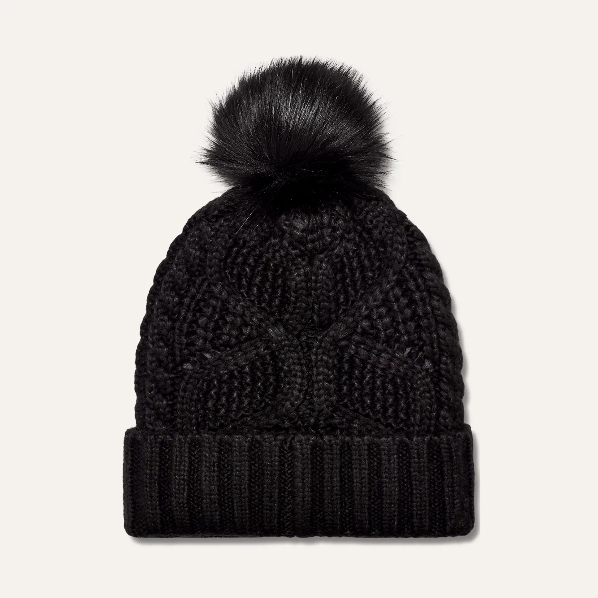 UGG Women's Cable Beanie With Pom