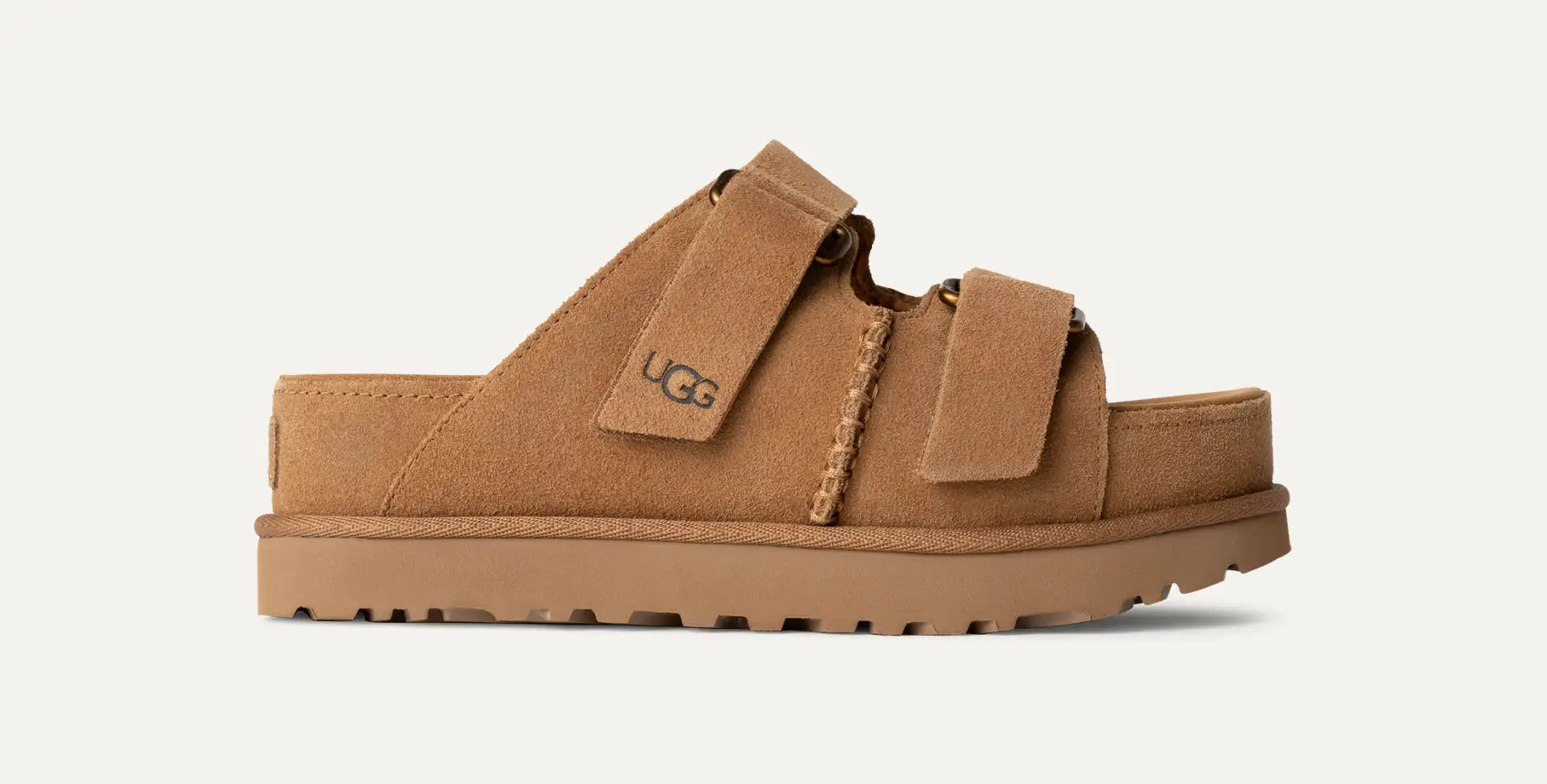 UGG Women's Goldenstar Hi Slide Chestnut