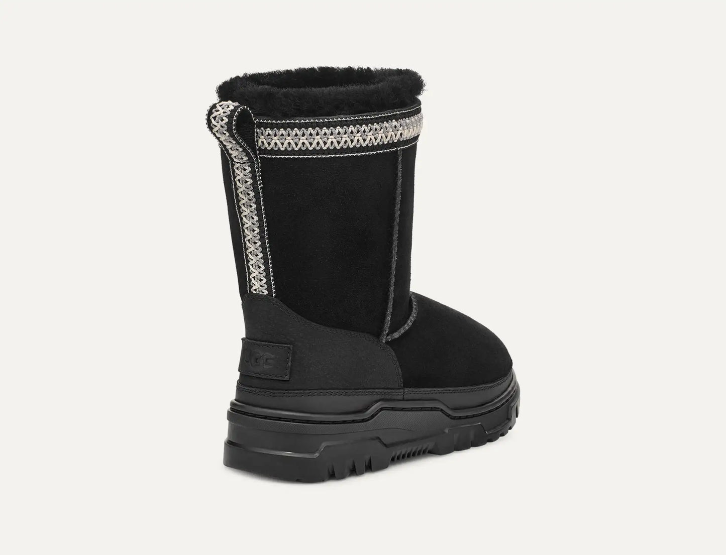 UGG Toddlers / Big Kids' Classic Short TrailGazer Black