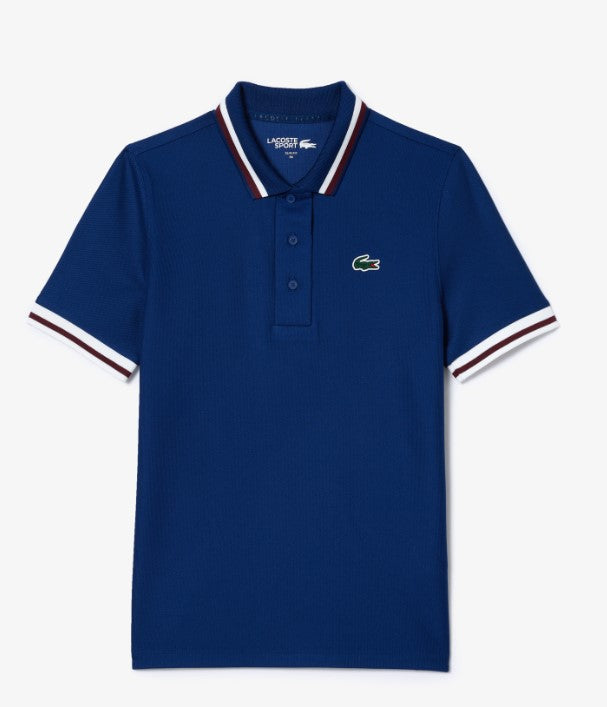 Lacoste Kadın UV Korumalı Şerit Yaka Tenis Polo