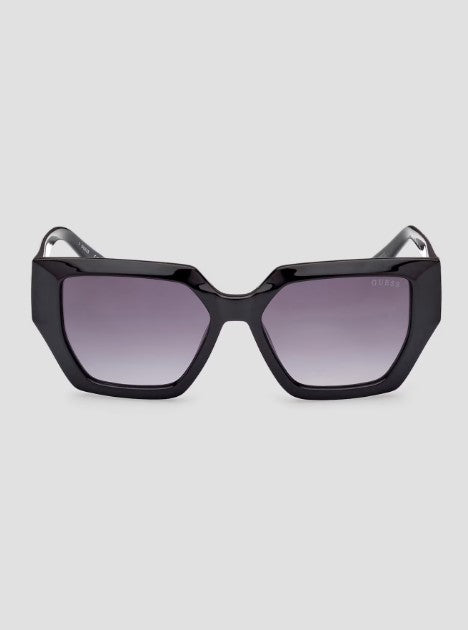 Guess Emilia Geometric Plastic Sunglasses