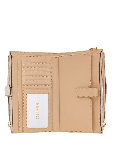 Guess Laurel Quattro G Double-Zip Organizer